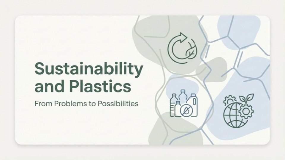 Sustainability and Plastics: From Problems to Possibilities CHUB310