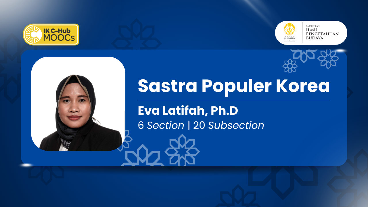 Sastra Populer Korea (Korean Popular Literature) CHUB404