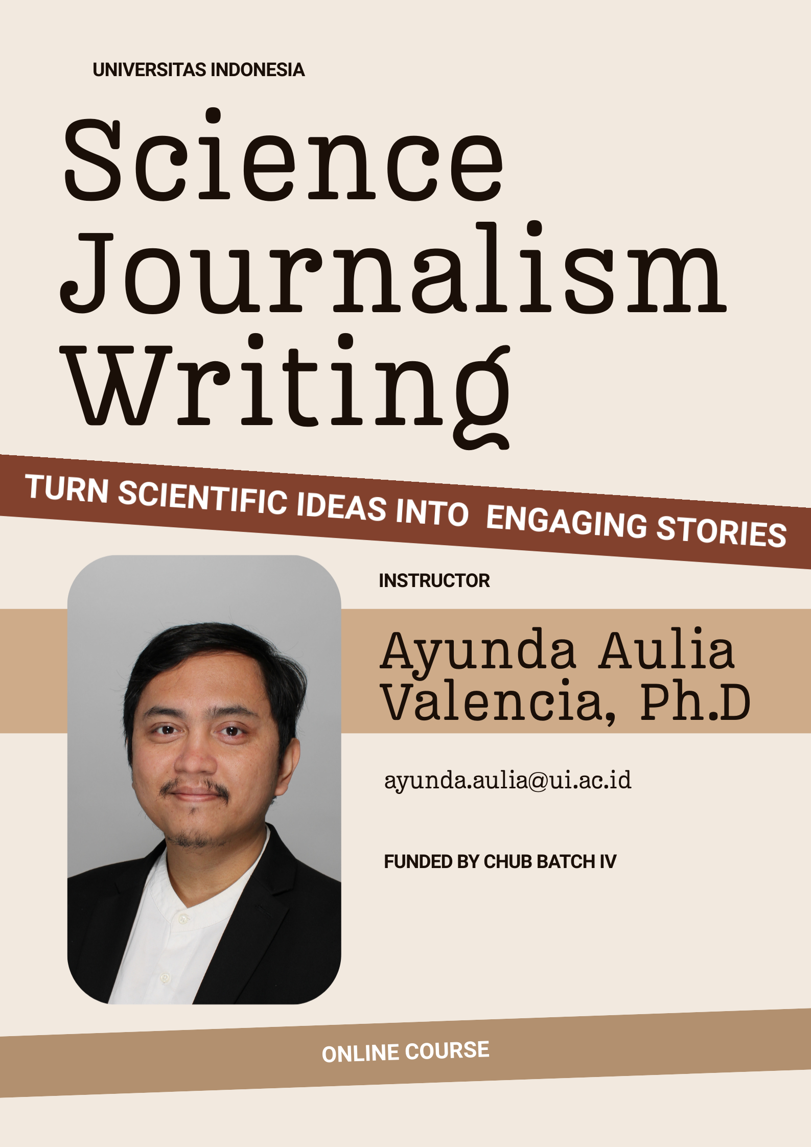 Mastering Science Journalism Writing CHUB405